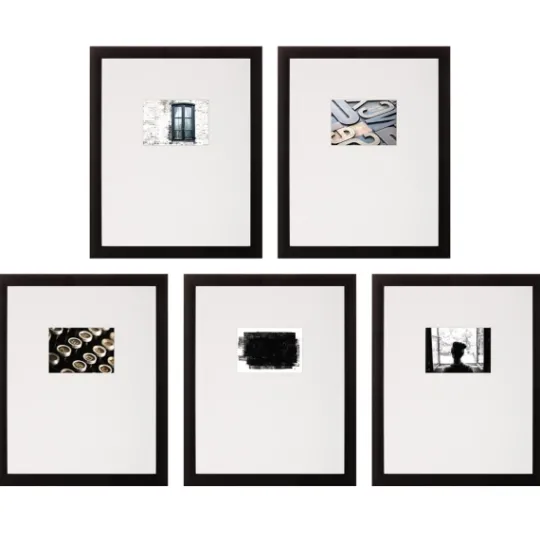 Kirkland's Home Offset Mat 5X7 5-Pc. Gallery Wall Frame Set- Gallery Wall Frames