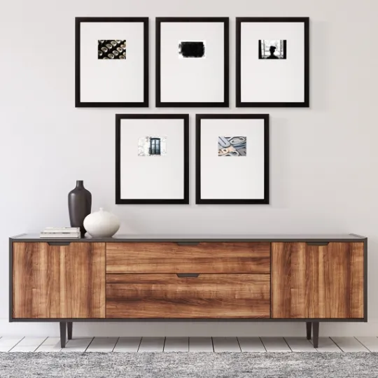Kirkland's Home Offset Mat 5X7 5-Pc. Gallery Wall Frame Set- Gallery Wall Frames