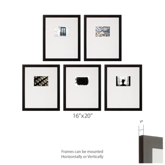 Kirkland's Home Offset Mat 5X7 5-Pc. Gallery Wall Frame Set- Gallery Wall Frames