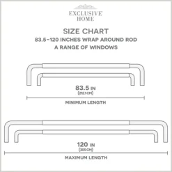 Kirkland's Home Oiled Bronze Fetter Double Curtain Rod, 120 In.- Curtain Rods & Hardware
