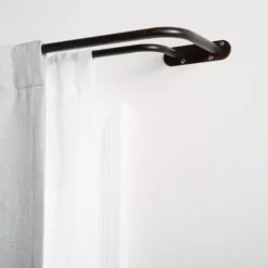 Kirkland's Home Oiled Bronze Fetter Double Curtain Rod, 72 In.- Curtain Rods & Hardware