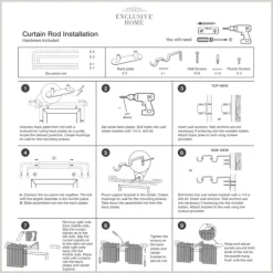 Kirkland's Home Oiled Bronze Fetter Double Curtain Rod, 72 In.- Curtain Rods & Hardware