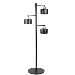 Kirkland's Home Oiled Bronze 3-Light Cage Tree Floor Lamp- Floor Lamps
