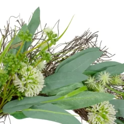 Kirkland's Home Olive Branch And Flower Buds Spiral Wreath- Wreaths