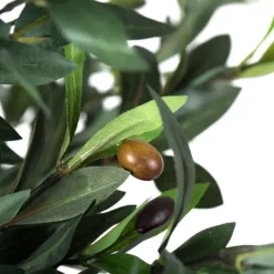 Kirkland's Home Olive Tree In Black Planter, 50 In.- Trees & Topiaries