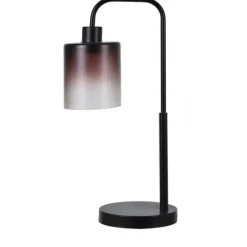 Kirkland's Home Ombre Smoke Glass Task Lamp- Table Lamps