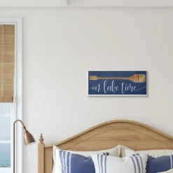 Kirkland's Home On Lake Time Wall Plaque- Wall Plaques