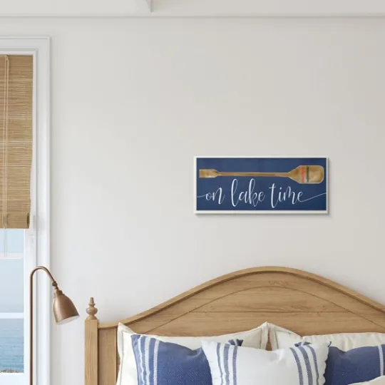 Kirkland's Home On Lake Time Wall Plaque- Wall Plaques