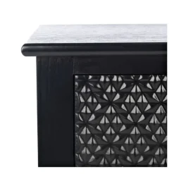 Kirkland's Home Onyx Raised Texture Diamond Console Table- Console Tables