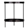 Kirkland's Home Onyx Rounded Modern Farmhouse Side Table- Accent & End Tables