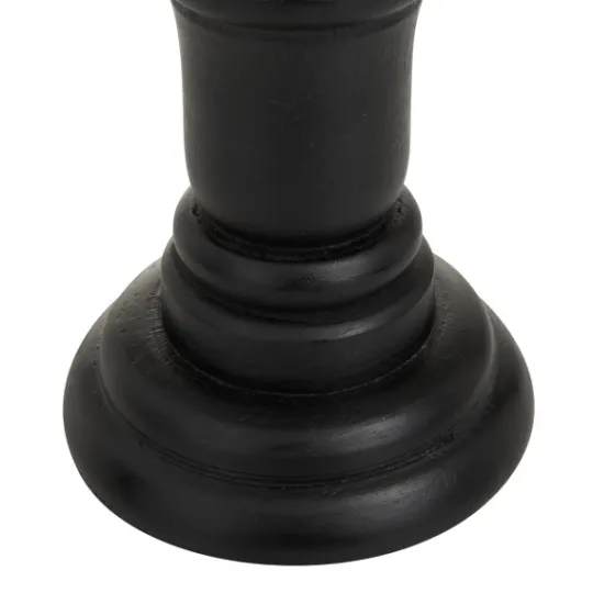 Kirkland's Home Onyx Turned Wood 3-Pc. Candle Holder Set- Candle Holders