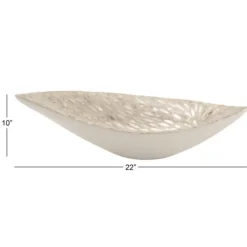 Kirkland's Home Opalescent Mussel Shell Inlay Bowl- Decorative Bowls & Jars