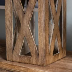 Kirkland's Home Open Block Table Lamp- Table Lamps
