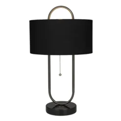 Kirkland's Home Open Metal Loop Table Lamp- Table Lamps
