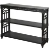 Kirkland's Home Open Shelf Cathedral Ends Console Table- Entryway Furniture