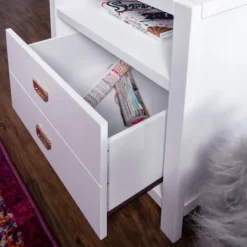 Kirkland's Home Open Shelf Wood Accent Table- Accent & End Tables