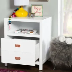 Kirkland's Home Open Shelf Wood Accent Table- Accent & End Tables