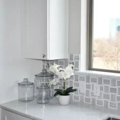 Kirkland's Home Orchid Arrangement In Decorative Pot- Arrangements & Greenery