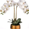 Kirkland's Home Orchid Arrangement In Gold Pot, 22 In.- Arrangements & Greenery