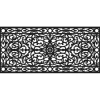 Kirkland's Home Ornate Art Deco Rubber Doormat, 48X22 In.- Doormats