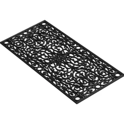 Kirkland's Home Ornate Art Deco Rubber Doormat, 48X22 In.- Doormats