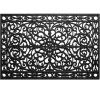 Kirkland's Home Ornate Art Deco Rubber Doormat, 36X24 In.- Doormats
