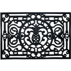 Kirkland's Home Ornate Penelope Durable Rubber Doormat, 30X18 In.- Doormats