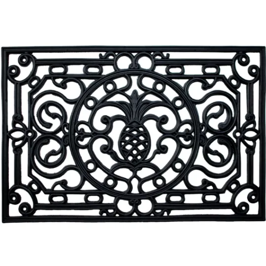 Kirkland's Home Ornate Penelope Durable Rubber Doormat, 30X18 In.- Doormats