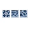 Kirkland's Home Ornos Medallion Tiles Wall Plaques, Set Of 3- Wall Plaques