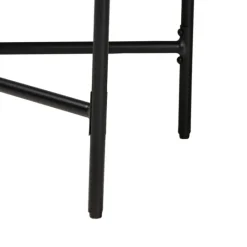 Kirkland's Home Oval Light Wood X Base Console Table- Console Tables