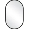 Kirkland's Home Oval Matte Black Frame Mirror- Framed Mirrors