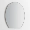 Kirkland's Home Oval Shape Raw Edge Arched Wall Mirror- Decorative Mirrors