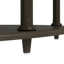 Kirkland's Home Oval Wood 2-Tier Coffee Table- Coffee Tables