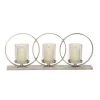 Kirkland's Home Overlapping Halo Hurricane Candle Runner- Candle Holders
