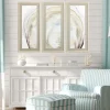 Kirkland's Home Oyster Shell 3-Pc. Framed Wall Art Set- Framed Art