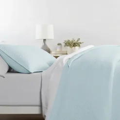 Kirkland's Home Pale Herring 3-Pc. Queen Quilted Coverlet Set- Bedspreads & Coverlets