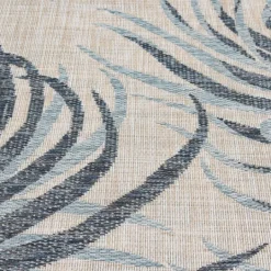 Kirkland's Home Palm Fronds Lava Indoor/Outdoor Area Rug, 5X7- Outdoor Rugs