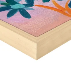 Kirkland's Home Palm Heavan Framed Canvas Art Print- Framed Art