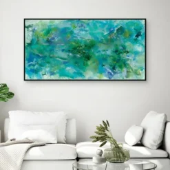 Kirkland's Home Pandorum From Above Framed Canvas Art- Framed Art
