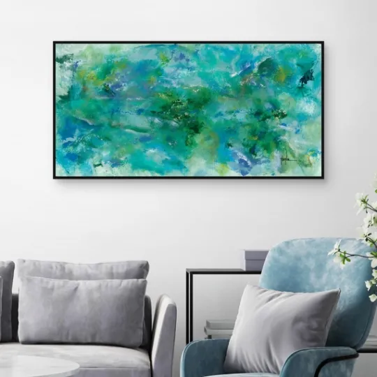 Kirkland's Home Pandorum From Above Framed Canvas Art- Framed Art
