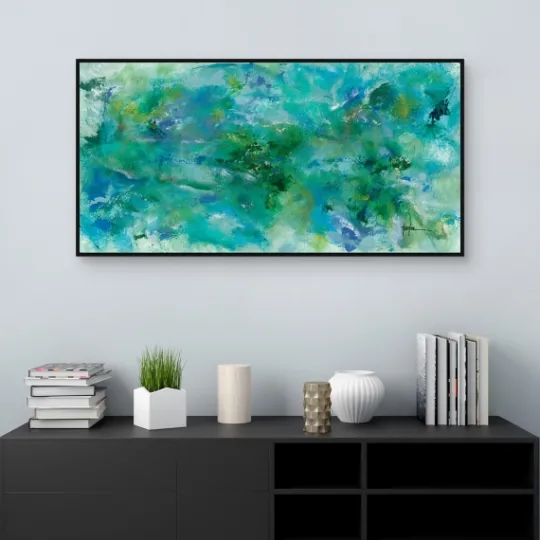 Kirkland's Home Pandorum From Above Framed Canvas Art- Framed Art