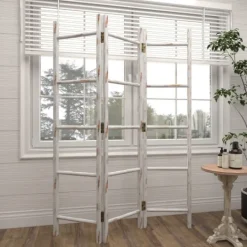 Kirkland's Home 3-Panel Hinged Ladder- Decorative Accents