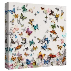 Kirkland's Home Papillon Canvas Art Print- Canvas Art