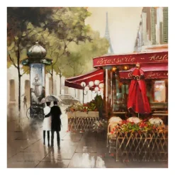 Kirkland's Home Paris In The Rain Giclee Canvas Art Print- Canvas Art