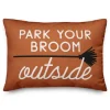 Kirkland's Home Park Your Broom Outside Halloween Pillow- Pillows