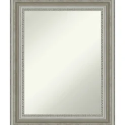 Kirkland's Home Parlor Silver Framed Wall Mirror- Decorative Mirrors