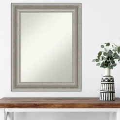 Kirkland's Home Parlor Silver Framed Wall Mirror- Decorative Mirrors