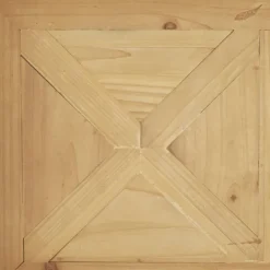 Kirkland's Home Parquet Fir Wood Decorative Tray- Decorative Trays
