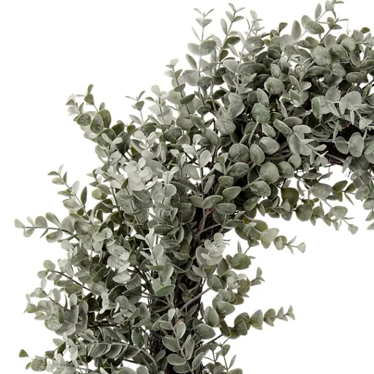 Kirkland's Home Parvafolia Eucalyptus Spiral Wreath- Wreaths