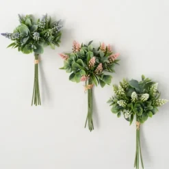 Kirkland's Home Pastel Grape Hyacinth Bundles, Set Of 3- Stems & Bouquets